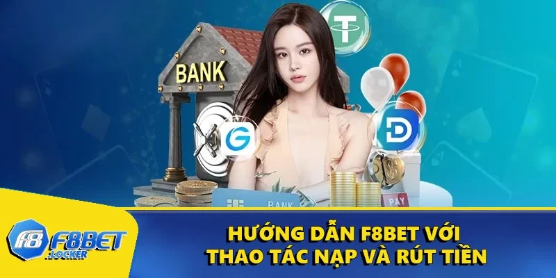 Hướng dẫn F8BET với thao tác nạp và rút tiền