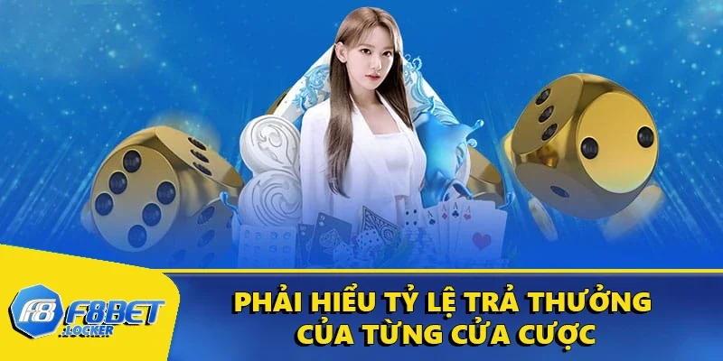 Tài Xỉu: Hướng Dẫn Luật Chơi Chi Tiết Cho Tân Binh 3 Phải hiểu tỷ lệ trả thưởng của từng cửa cược
